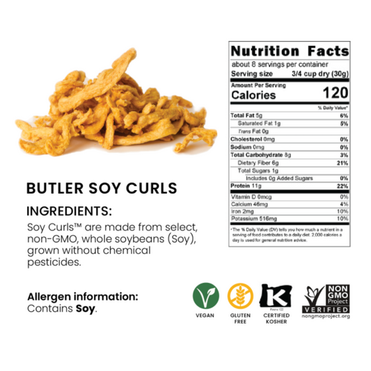 Butler Soy Curls - Bulk
