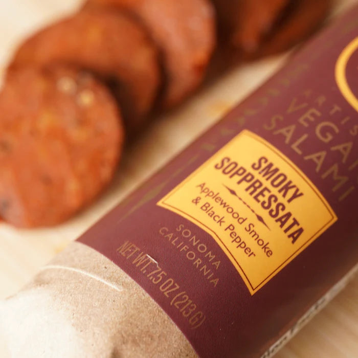 Smoky Soppressata - Artisan Vegan Salami
