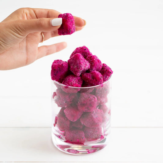 Pitaya Frozen Organic Bite-Sized Dragon Fruit Pieces