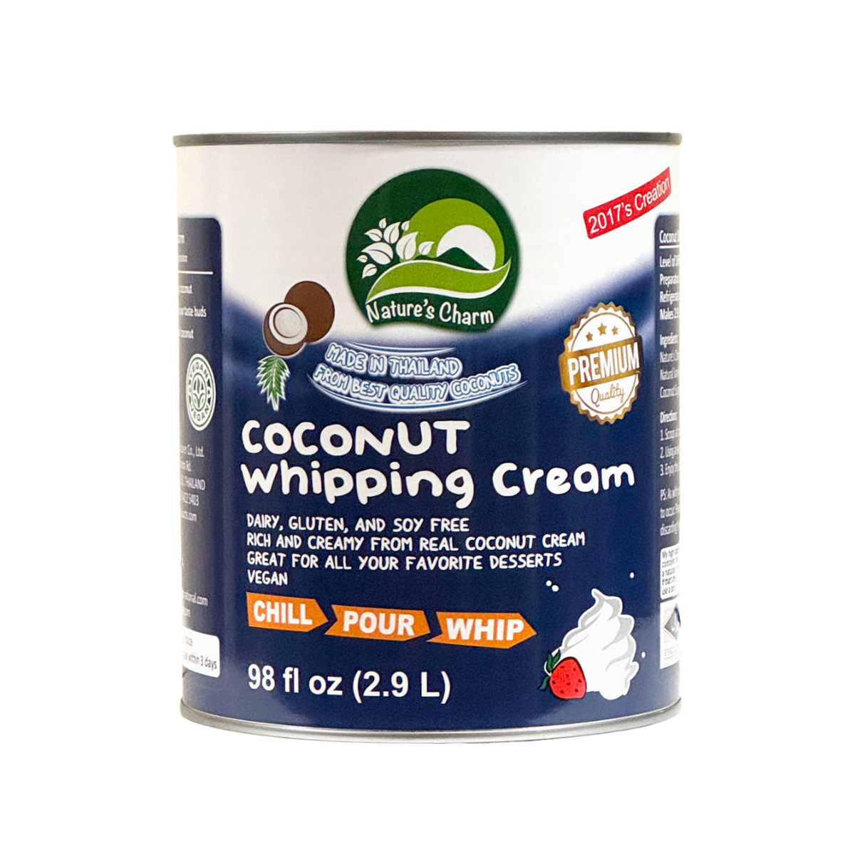 Nature's Charm Coconut Whipping Cream