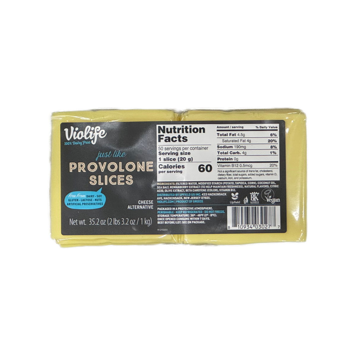 Violife Just Like Provolone Slices