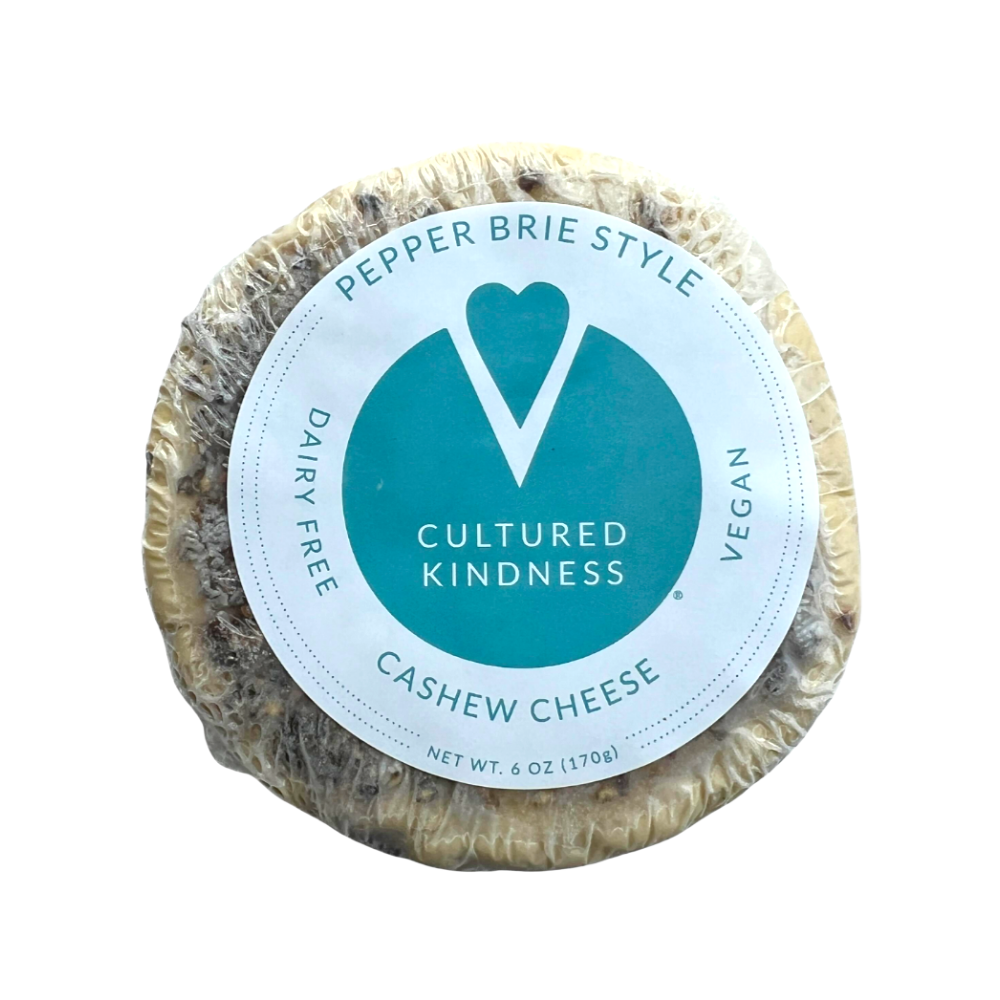 Pepper Brie - Cashew Cheese