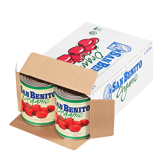 San Benito Organic Whole Peeled Tomatoes