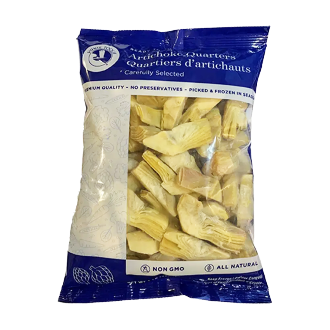 White Toque - Frozen Artichoke Quarters