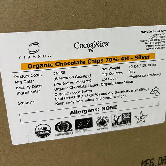 Mini Bittersweet Chocolate Chips 70%