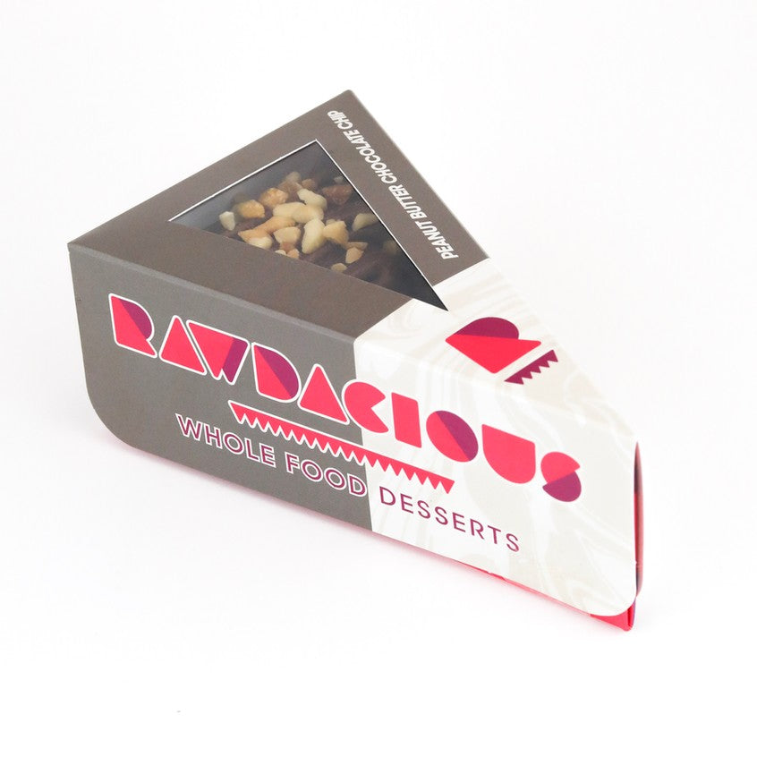 Rawdacious Chocolate Peanut Butter Cheesecake Slice