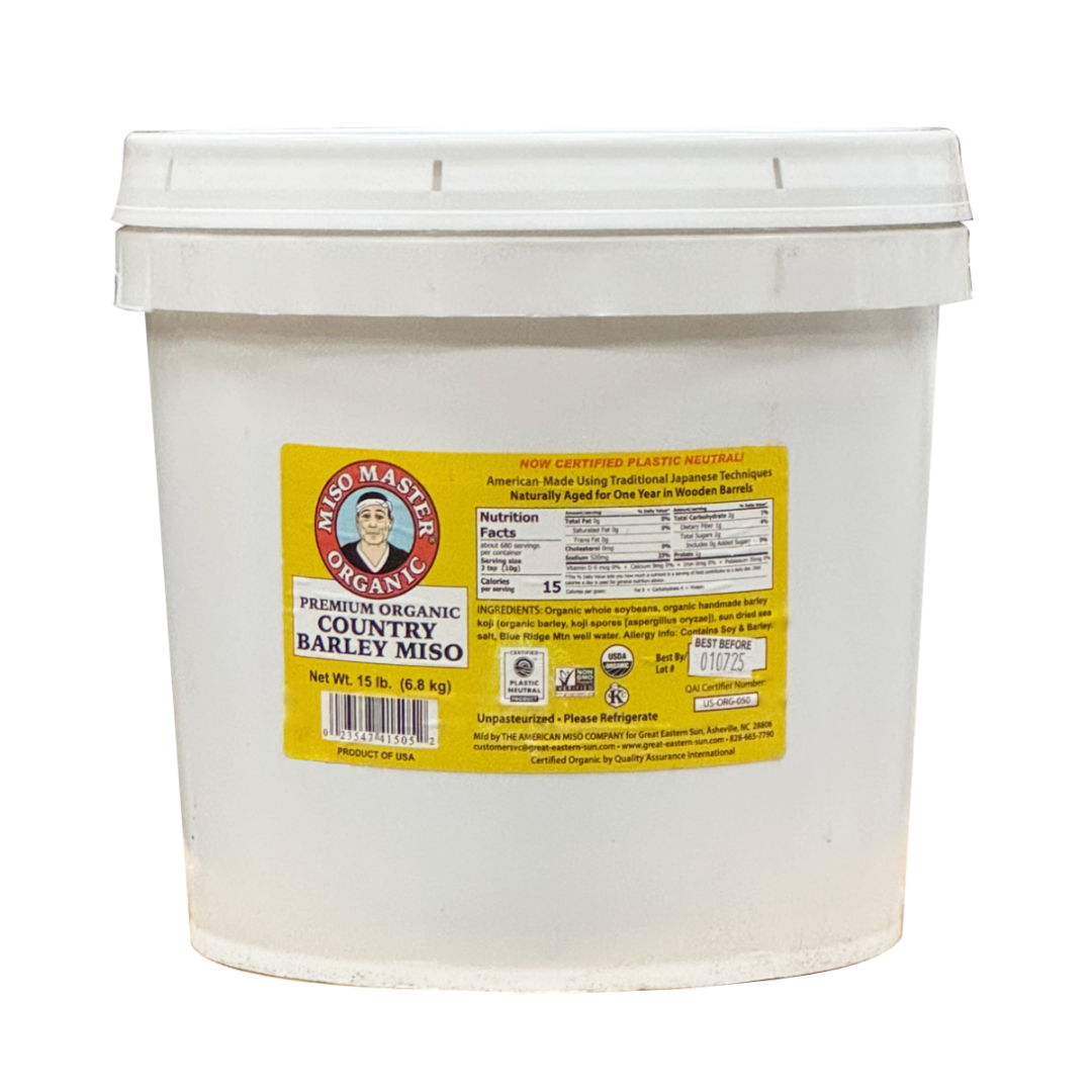 Miso Master - Organic Barley Miso - Bulk Size
