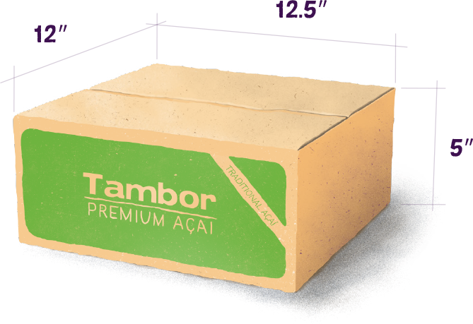 Tambor Acai - Traditional Acai Puree Packets - Unsweetened