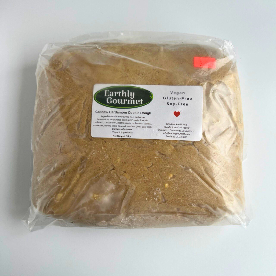 Earthly Gourmet Cashew Cardamom Cookie Dough - Gluten Free & Vegan