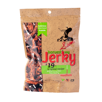 Sam's Harvest Jerky - Plant-Based & Gluten Free