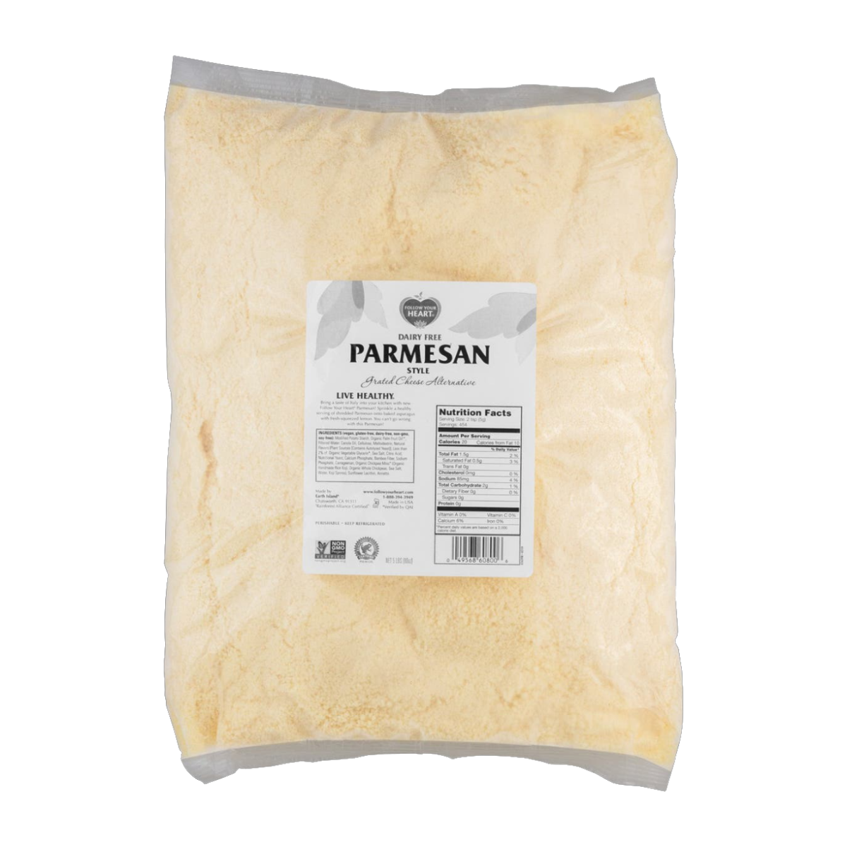 Follow Your Heart Grated Parmesan
