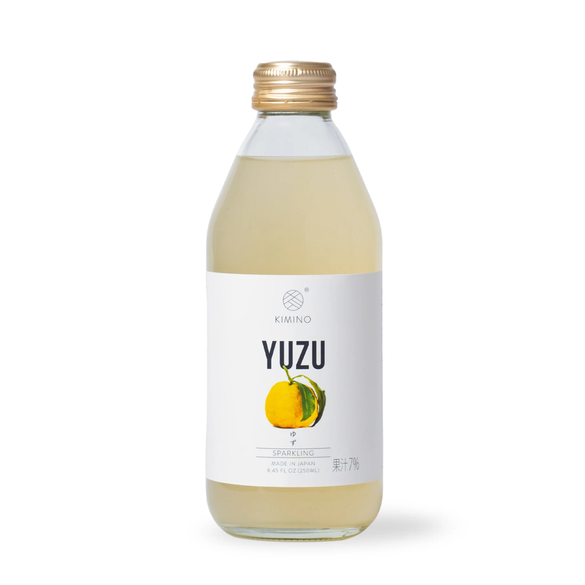Kimino Yuzu Sweetened Sparkling Soda