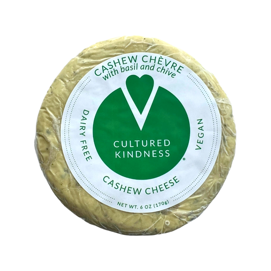 Cashew Chevre with Basil and Chives