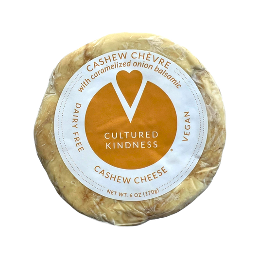 Cashew Chevre with Carmelized Onion Balsamic