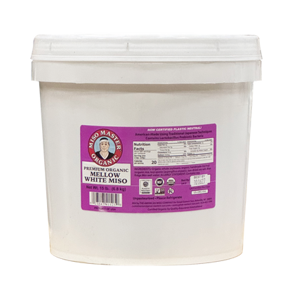 Miso Master - Organic Mellow White Miso - Bulk Size
