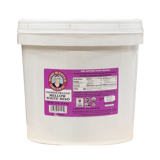 Miso Master - Organic Mellow White Miso - Bulk Size
