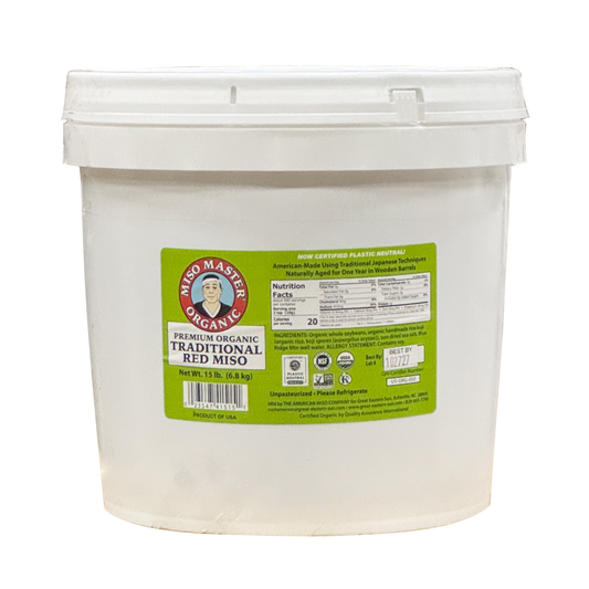 Miso Master - Organic Traditional Red Miso - Bulk Size