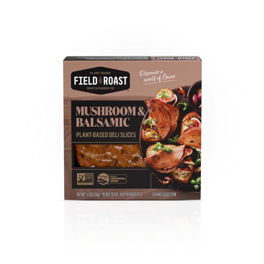 Plant-Based Wild Mushroom & Balsamic Deli Slices