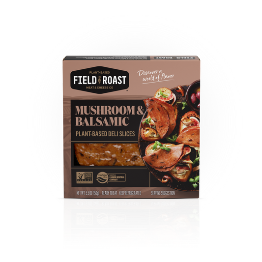 Plant-Based Wild Mushroom & Balsamic Deli Slices
