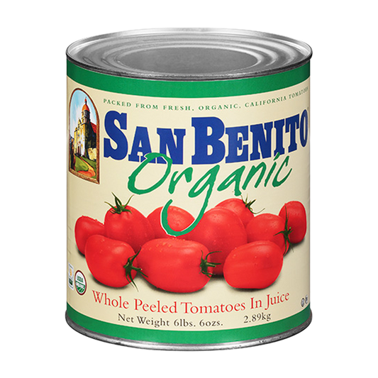 San Benito Organic Whole Peeled Tomatoes