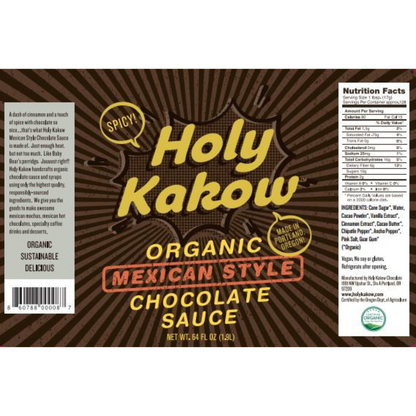 Holy Kakow Organic Mexican Chocolate Sauce