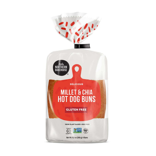 Millet & Chia GF Hot Dog Buns