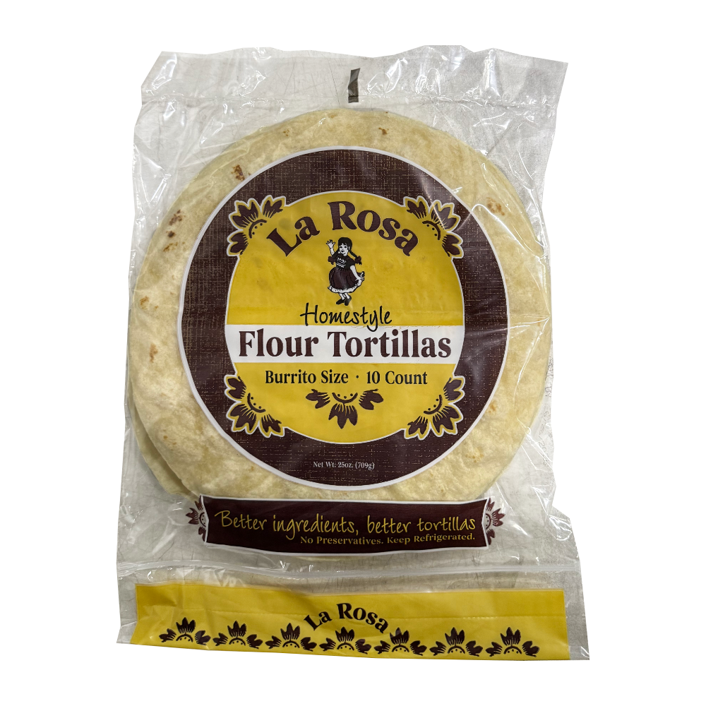 La Rosa White Flour Tortillas