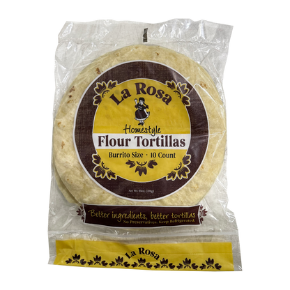 La Rosa White Flour Tortillas