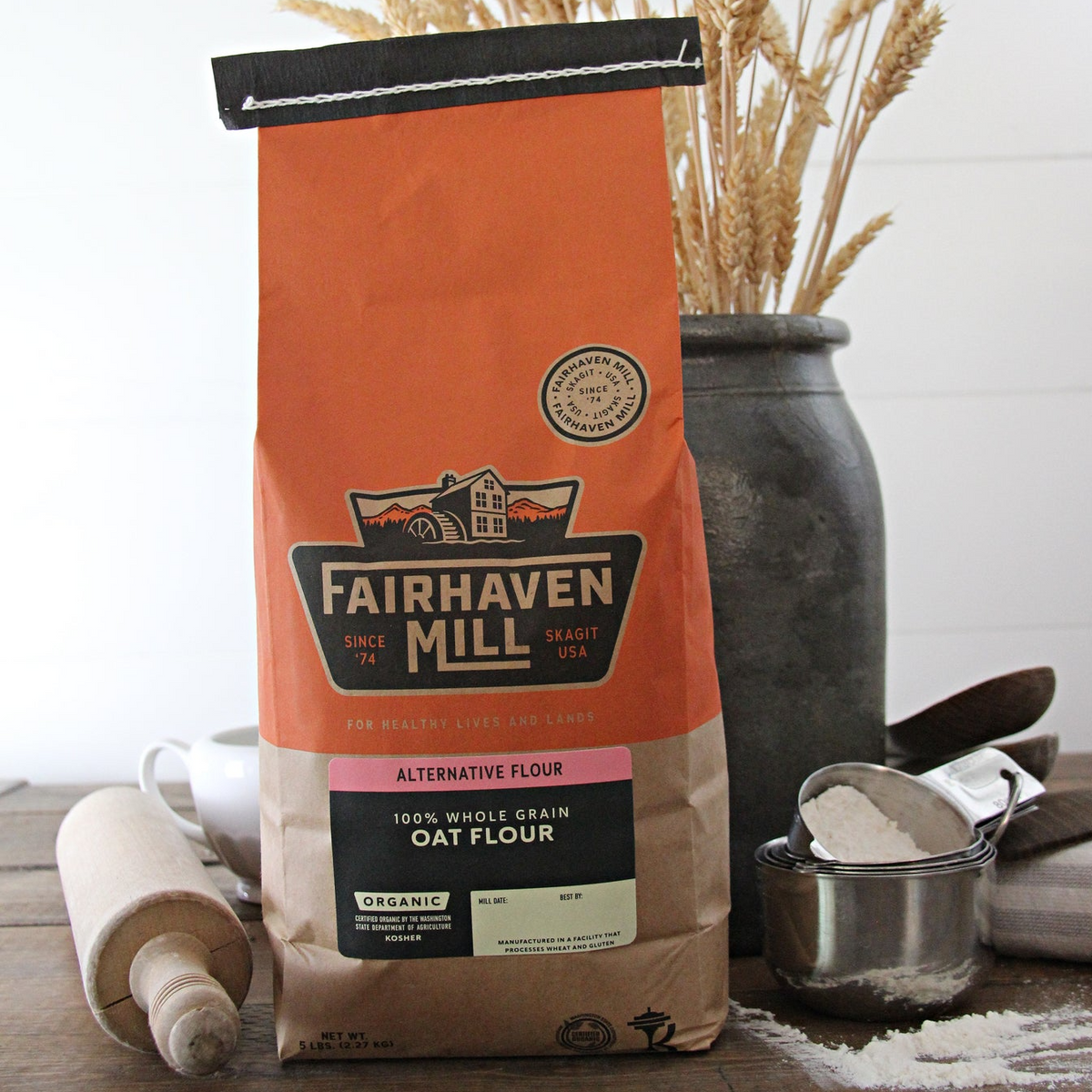 Organic Oat Flour