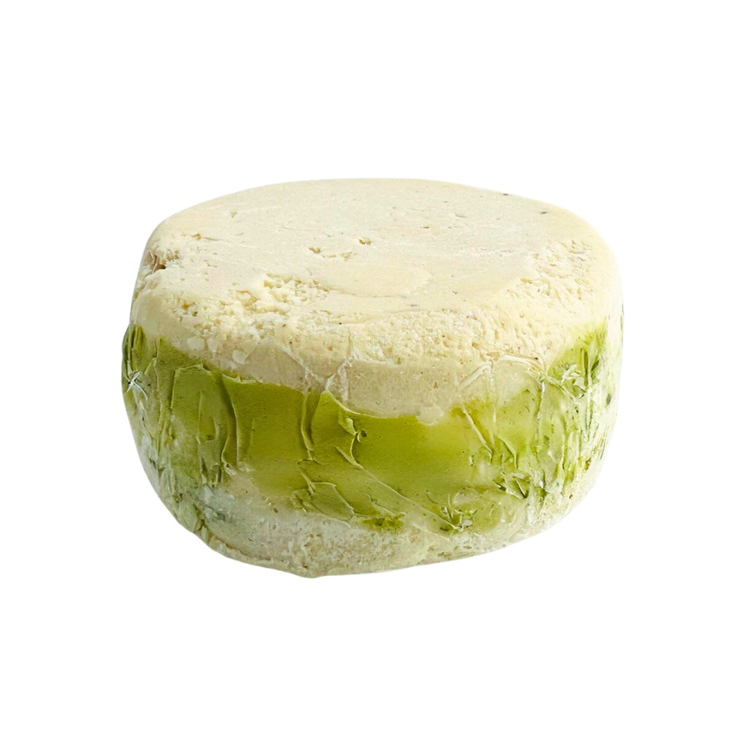 Rose City Creamery - Pesto Chevre - Plant Based Artisan Cheese