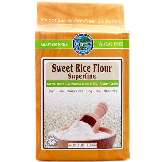 Authentic Foods Sweet Rice Flour, Superfine
