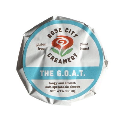 Rose City Creamery - The G.O.A.T. - Plant Based Artisan Cheese