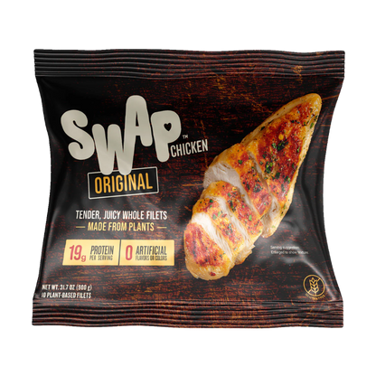 Retail bag of SWAP Chicken