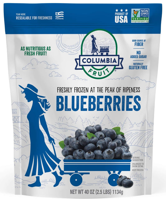 Columbia Fruit Frozen Blueberries