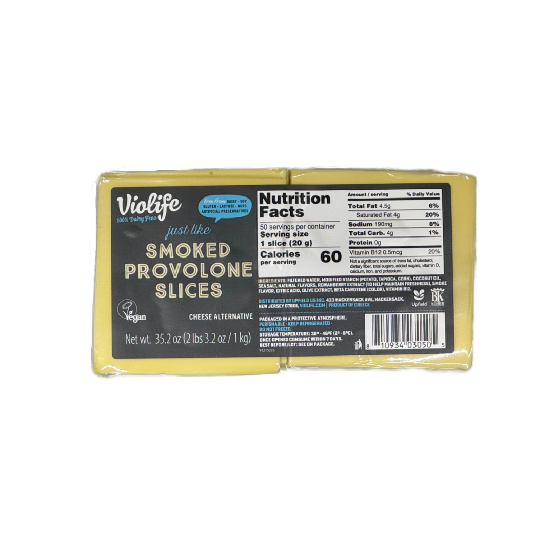 Violife Just Like Smoked Provolone Slices