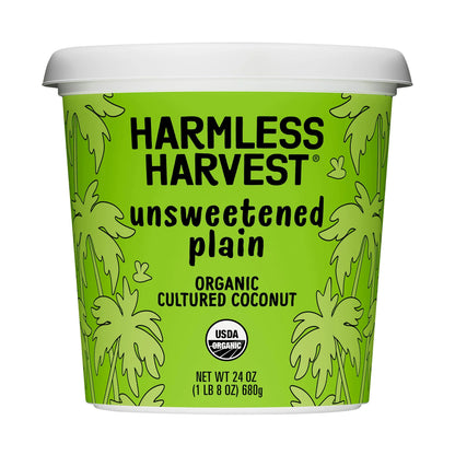 Harmless Harvest Unsweetened Plain Coconut Yogurt
