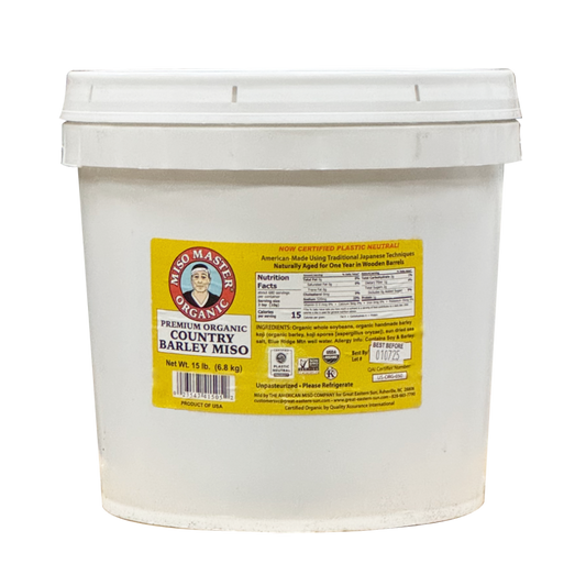 Miso Master - Organic Barley Miso - Bulk Size