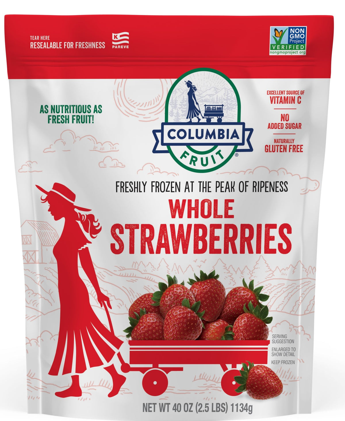 Columbia Fruit Frozen Strawberries
