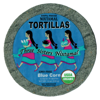 Three Sisters Nixtamal Blue Corn Tortillas