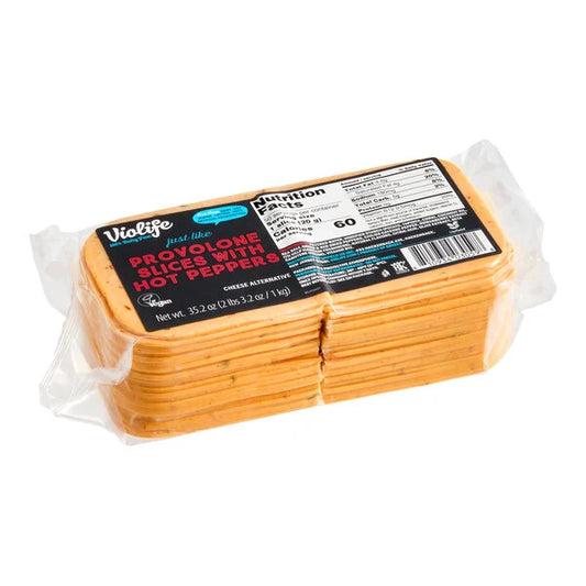 Violife Just Like Hot Peper Provolone Slices